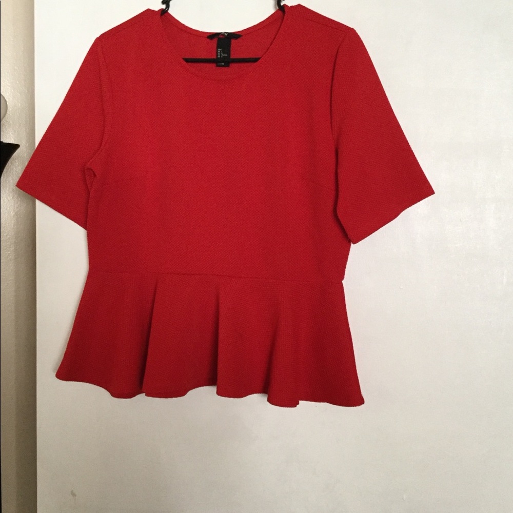 Peplum top